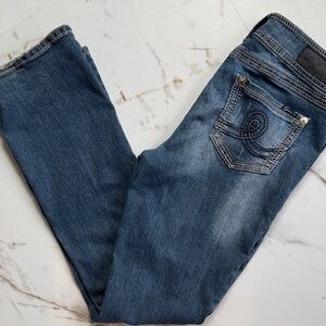 Y2K Seven7 Slim Bootcut Jeans Sz 8 Retro Trendy